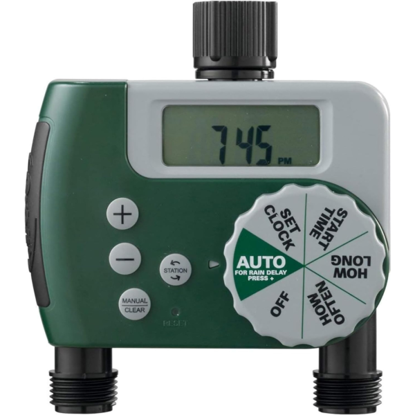 Orbit 58910 Digital 2 Outlet Hose Faucet Timer [Used - Like New] Fashion