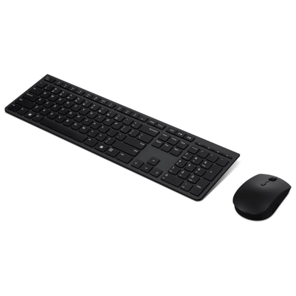 Lenovo Professional Wireless Rechargeable Keyboard And Mouse Combo Fashion