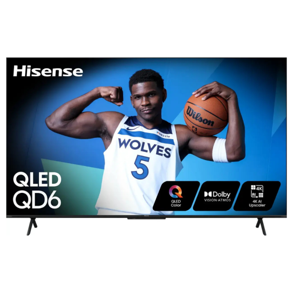 Hisense 75QD6N 75  4K Ultra HDR Smart QLED Google TV (2024) For Cheap