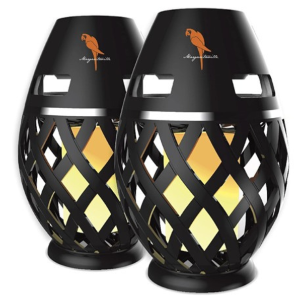 2-Pack Margaritaville Tiki Torch Portable Waterproof Bluetooth Speaker Sale