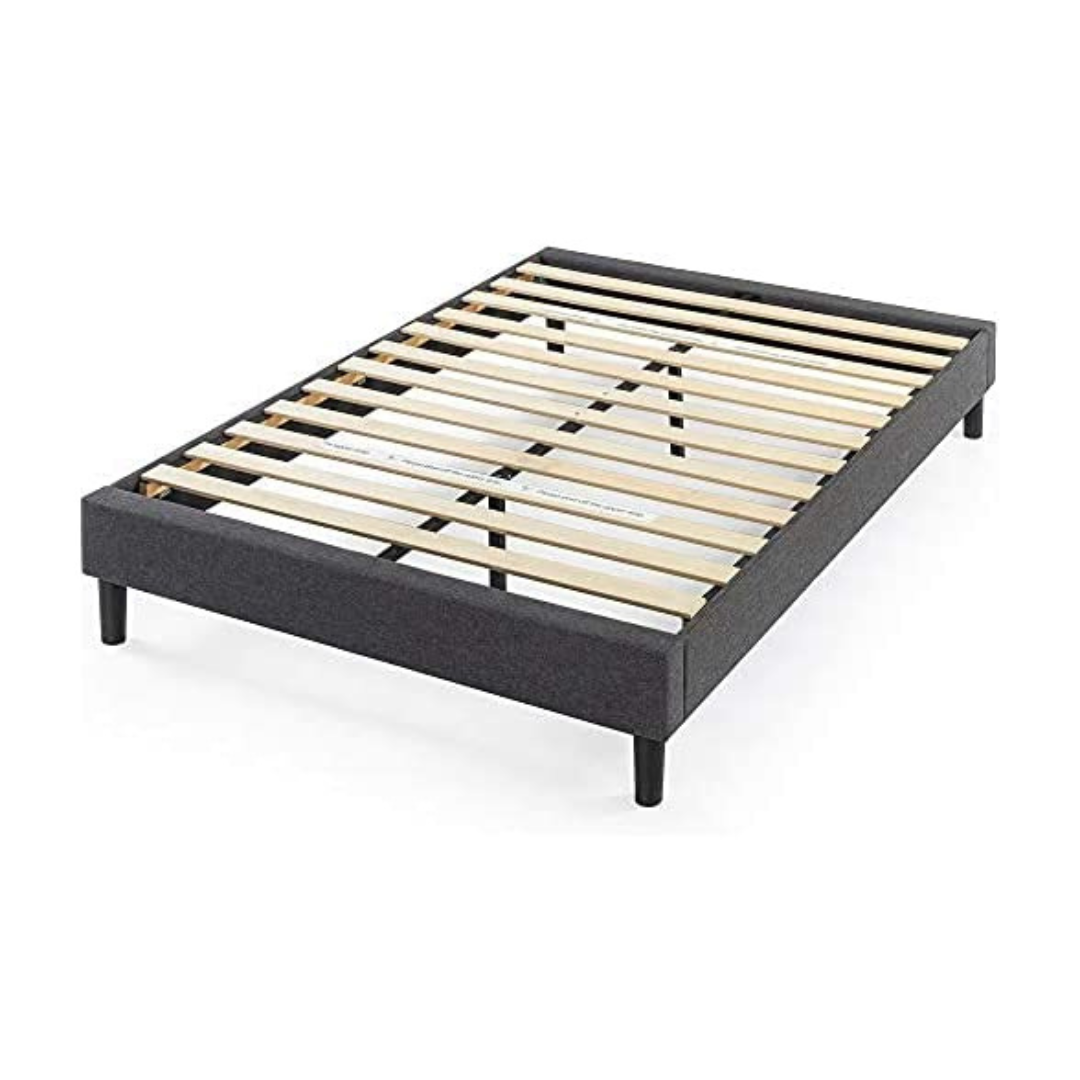 ZINUS Curtis Upholstered Platform Bed Frame (Queen) Fashion