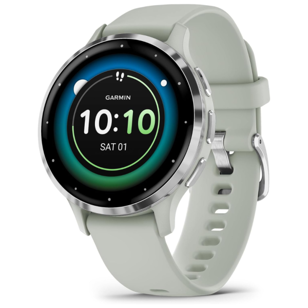 Garmin Venu 3S Silver Bezel 1.2  Amoled Touch Display Smart Watch Online now