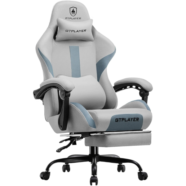 GTRACING Gaming Ergonomic Office Chair with Foot Supply