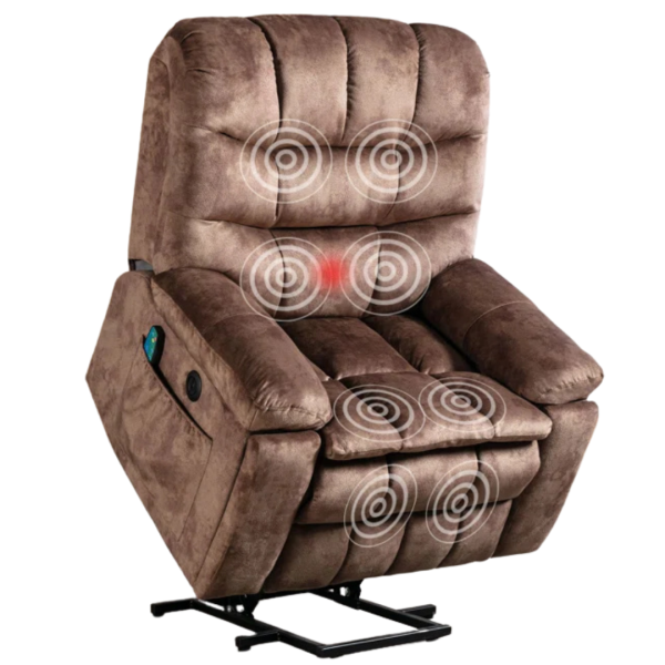 Winston Porter 39.4  Wide Super Soft And Oversize Velvet Power Lift Assist Recliner Chair Online